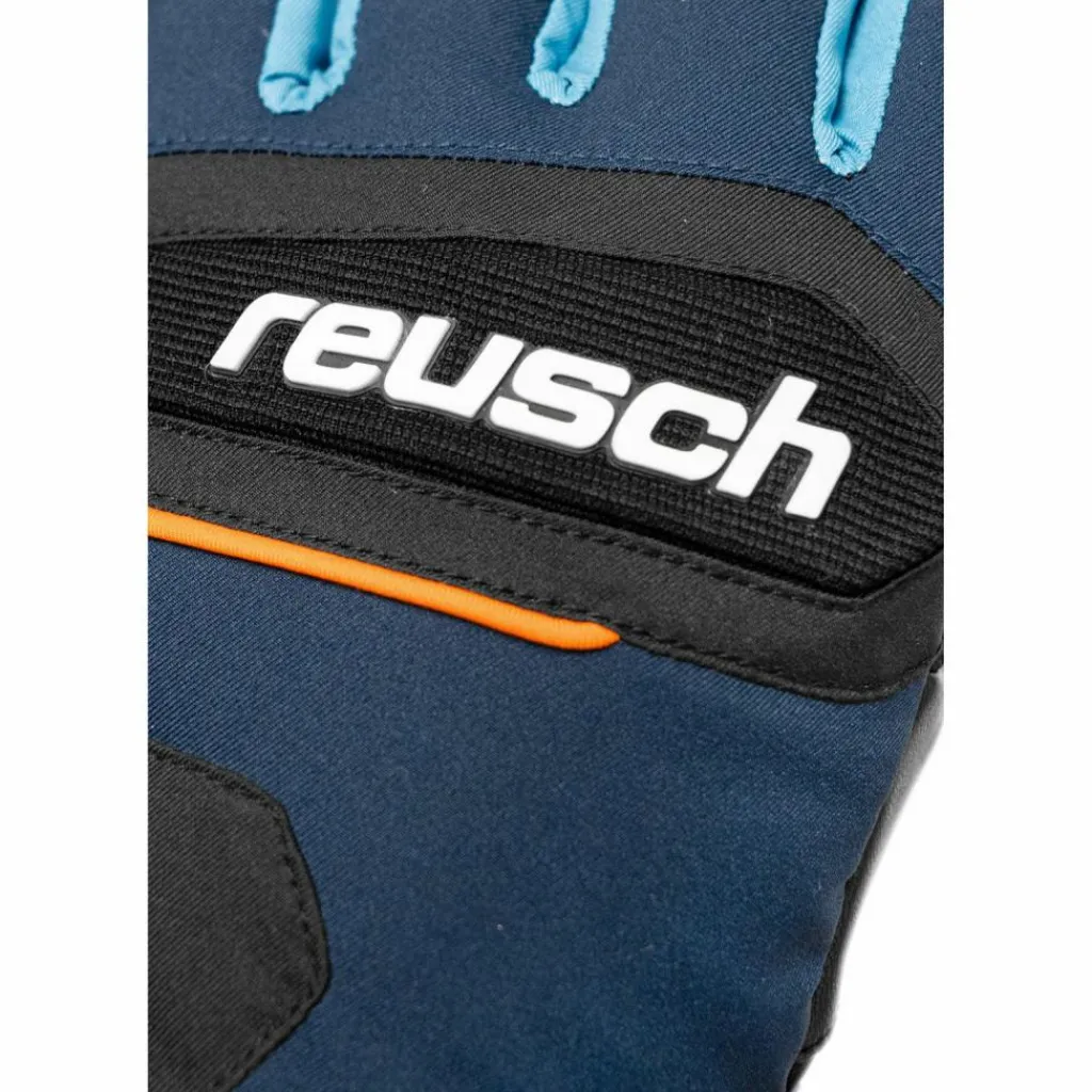 Reusch Snowboarding|Skihandschuhe<· Dragon R-TEX® XT 4425 dress blue/orange popsicl