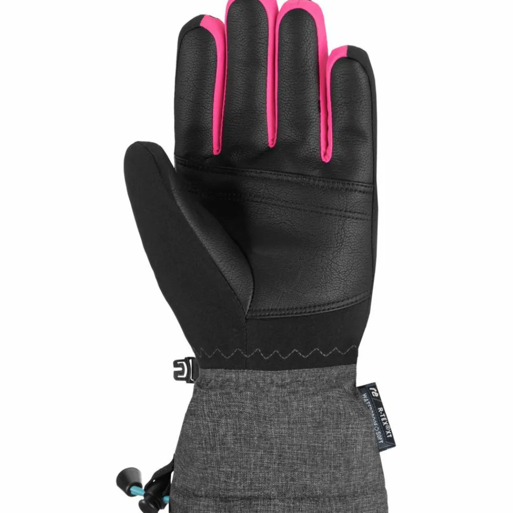 Reusch Skihandschuhe|Handschuhe<· Kondor R-TEX® XT black-black melange-knockout pink