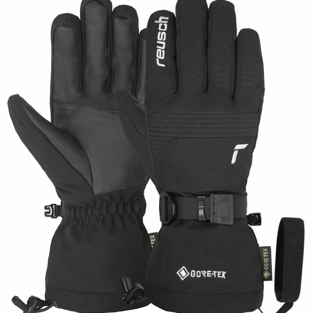 Reusch Skihandschuhe|Snowboarding<· Powder Spirit GORE-TEX 7701 black/white