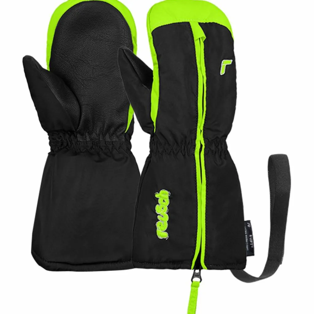 Reusch Handschuhe<· Tom Mitten 7716 black / neon green