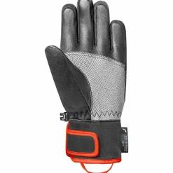 Reusch Snowboarding|Ski<· Worldcup Warrior R-TEX® XT Junior 7588 blck/silver/fluo red