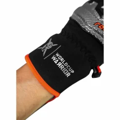 Reusch Skihandschuhe|Snowboarding<· Worldcup Warrior SC 7588 blck/silver/fluo red