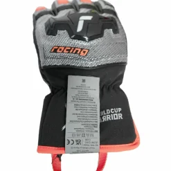 Reusch Skihandschuhe|Snowboarding<· Worldcup Warrior SC 7588 blck/silver/fluo red