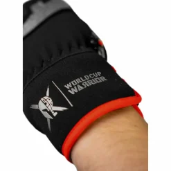 Reusch Skihandschuhe<· Worldcup Warrior Team Mitten 7588 blck/silver/fluo red
