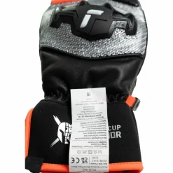Reusch Skihandschuhe<· Worldcup Warrior Team Mitten 7588 blck/silver/fluo red