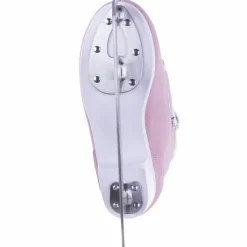 ROCES Eislaufen<· SUEDE ECO-FUR pink-white