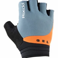 Roeckl Handschuhe|Fahrradhandschuhe<· Itamos 2 hurricane grey-orange