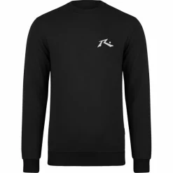 RUSTY Pullover & Sweats<· ONE HIT WONDER CREW FLEECE Black