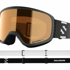 Salomon Skibrillen<· AKSIUM 2.0 ACCESS black orange