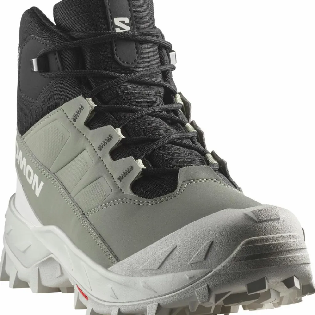 Salomon Winterschuhe|Boots & Stiefel<· CROSSTRAK WP agave green-black-canary green