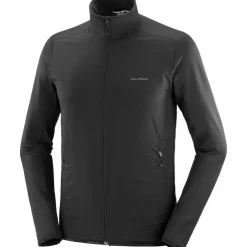Salomon Wandern|Wandern<· ESSENTIAL LIGHTWARM HYBRID deep black
