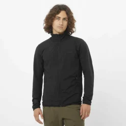 Salomon Wandern|Wandern<· ESSENTIAL LIGHTWARM HYBRID deep black