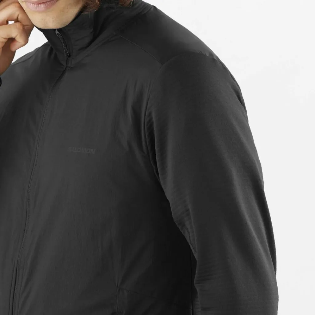 Salomon Wandern|Wandern<· ESSENTIAL LIGHTWARM HYBRID deep black