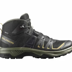 Salomon Wanderschuhe<· EXTEND 2 MID black-olive night-willow