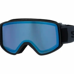 Salomon Ski|Skibrillen<· FORCE PHOTO black-all w blue