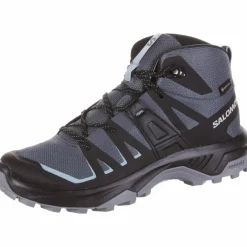 Salomon Wandern|Wanderschuhe<· GTX EXTEND MID turbulence-black-tourmaline