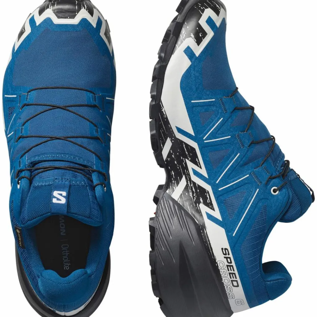 Salomon Trailrunning|Trailrunning<· GTX SPEEDCROSS 6 GTX poseidon-black-lunar rock