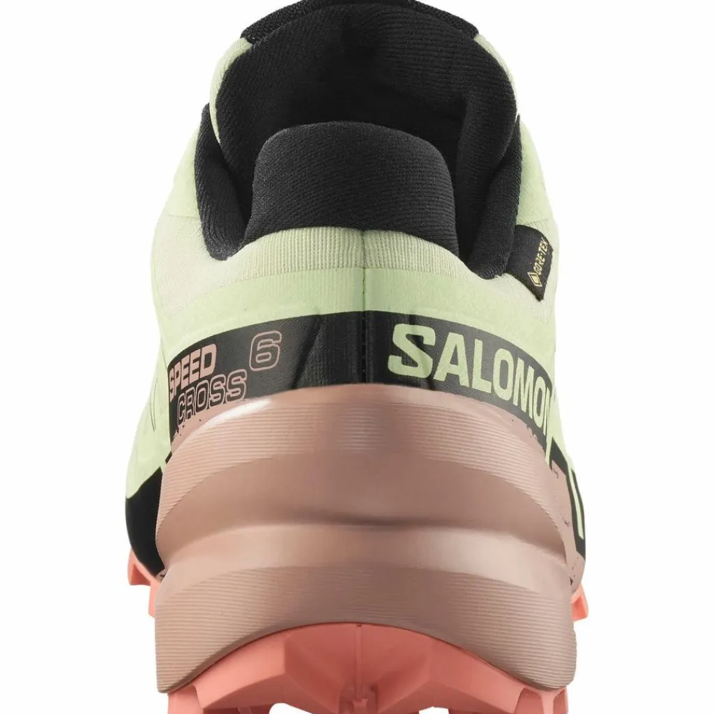 Salomon Trailrunning|Trailrunning<· GTX SPEEDCROSS 6 GTX lime cream-mahogany rose-black