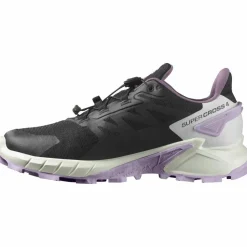 Salomon Multifunktionsschuhe<· GTX SUPERCROSS 4 black-vanilla ice-orchid petal