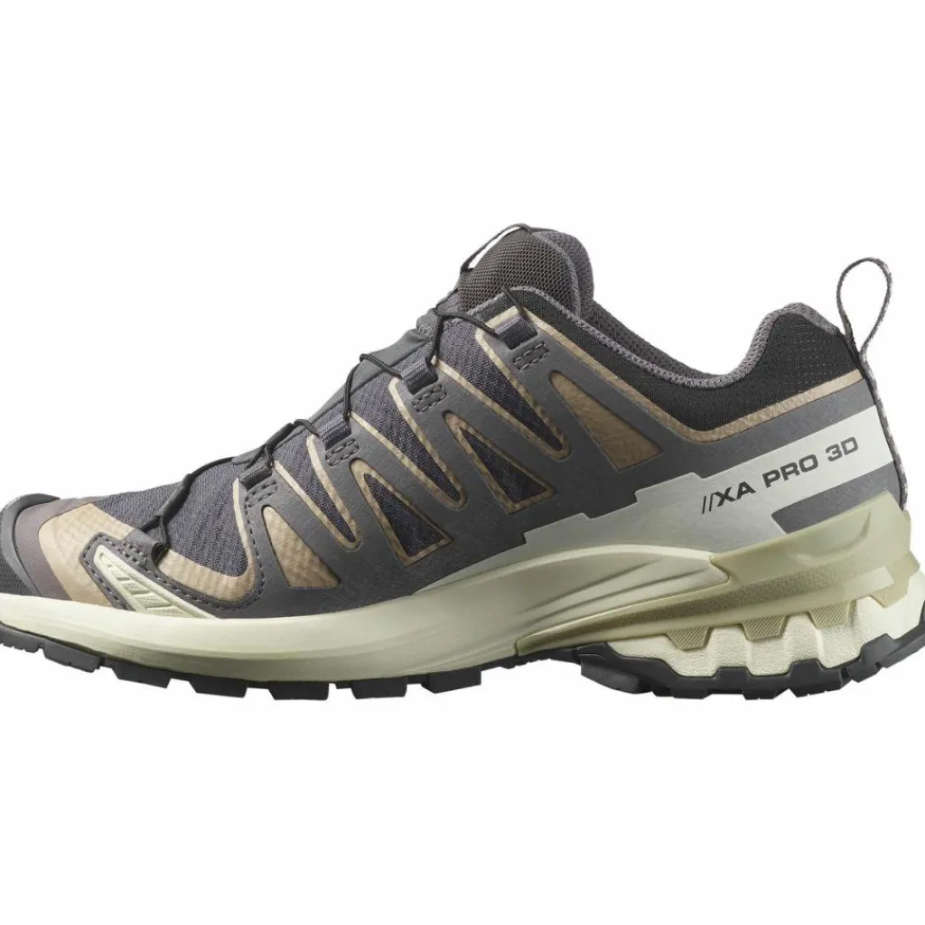Salomon Wandern|Nordic Walking<· GTX XA PRO 3D V9 nine iron-oxford tan-alfalfa