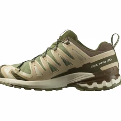 Salomon Wandern|Nordic Walking<· GTX XA PRO 3D V9 deep lichen green-safari-dark earth