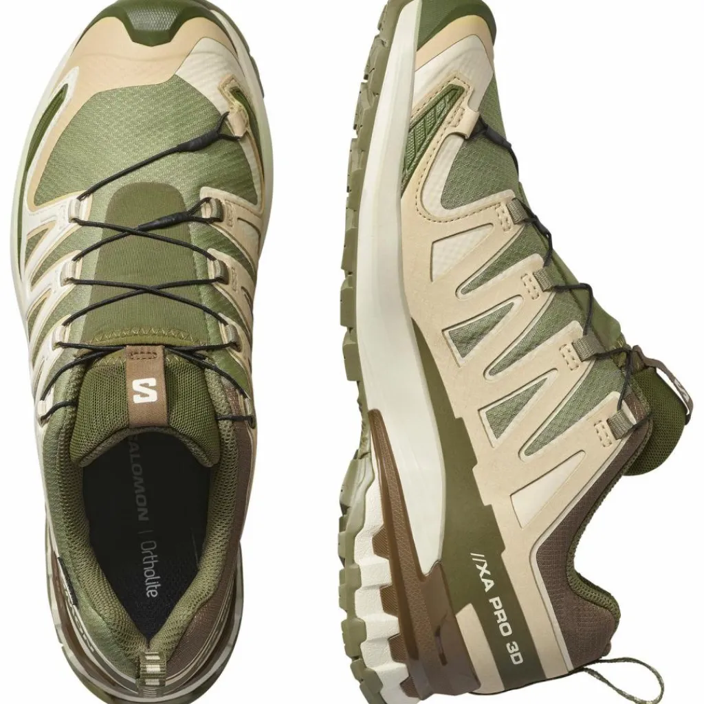 Salomon Wandern|Nordic Walking<· GTX XA PRO 3D V9 deep lichen green-safari-dark earth