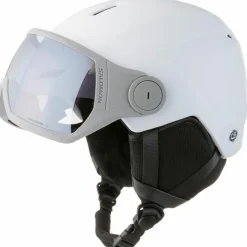 Salomon Skihelme|Schutzausrüstung<· ICON LT VISOR white