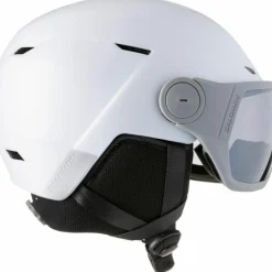 Salomon Skihelme|Schutzausrüstung<· ICON LT VISOR white