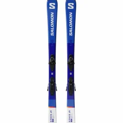 Salomon Skier|Skier<· L S/RACE Jr M + L6 GW J2 70 24/25 blue-white
