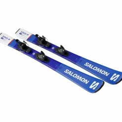 Salomon Skier|Skier<· L S/RACE Jr M + L6 GW J2 70 24/25 blue-white