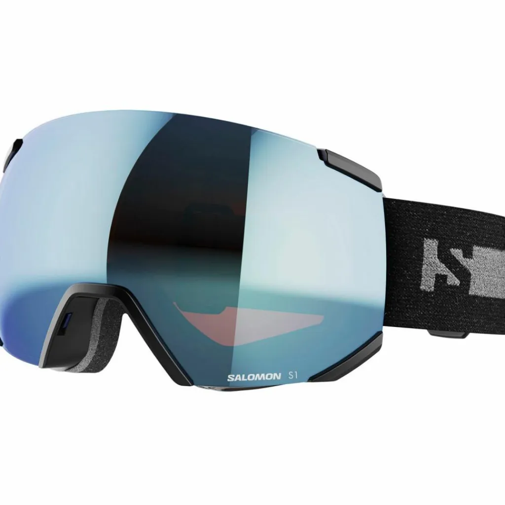 Salomon Ski|Skibrillen<· RADIUM ML black-light blue