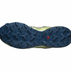 Salomon Trailrunning|Trailrunning<· SPEEDCROSS 6 castlerock-lime cream-poseidon