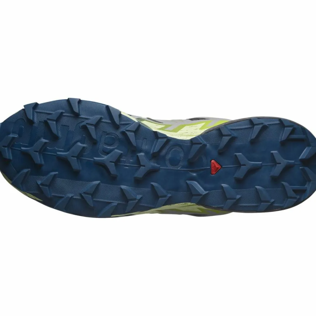 Salomon Trailrunning|Trailrunning<· SPEEDCROSS 6 castlerock-lime cream-poseidon
