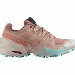 Salomon Trailrunning|Trailrunning<· SPEEDCROSS 6 mahogany rose-hushed violet-iced aqua