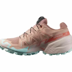 Salomon Trailrunning|Trailrunning<· SPEEDCROSS 6 mahogany rose-hushed violet-iced aqua