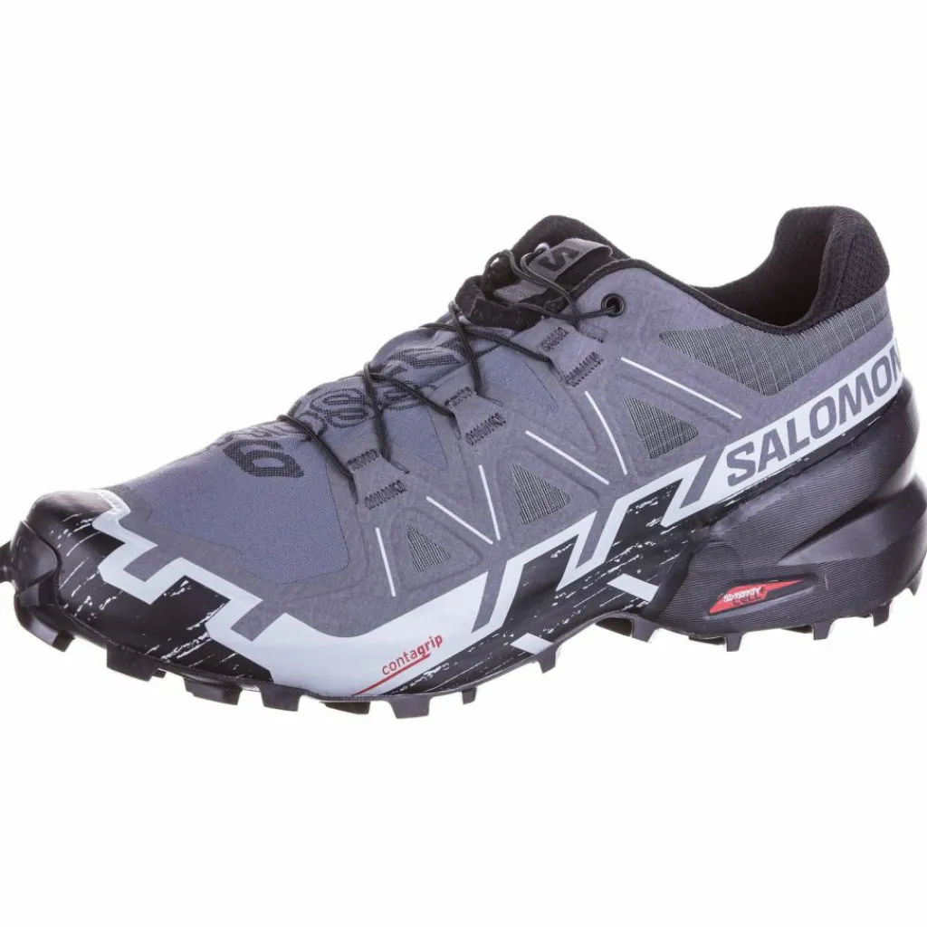 Salomon Laufen|Laufschuhe<· SPEEDCROSS 6 quietshade-black-pearlblue