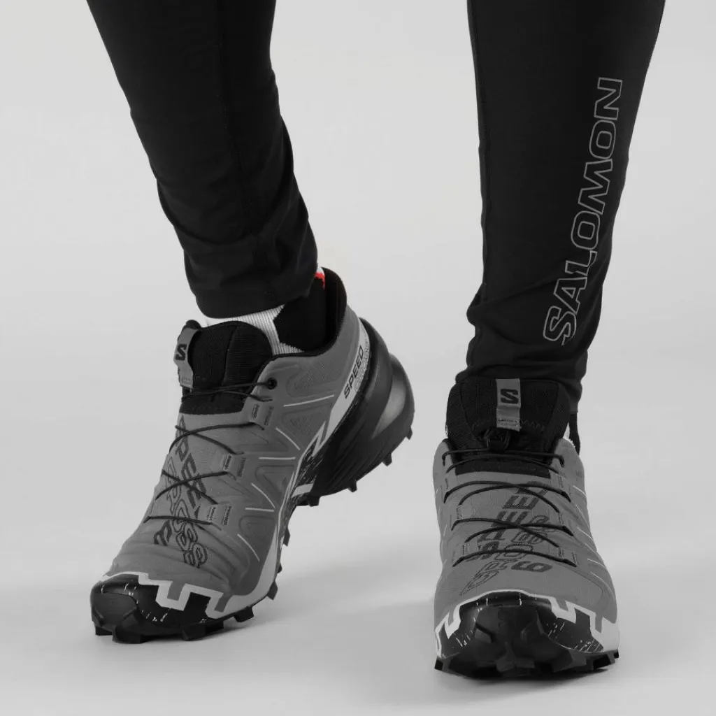 Salomon Laufen|Laufschuhe<· SPEEDCROSS 6 quietshade-black-pearlblue