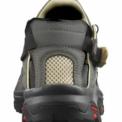 Salomon Urban Outdoor|Badeschuhe<· TECHAMPHIBIAN 5 pewter-moth-fiery red