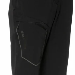 Salomon Hosen<· WAYFARER WARM deep black