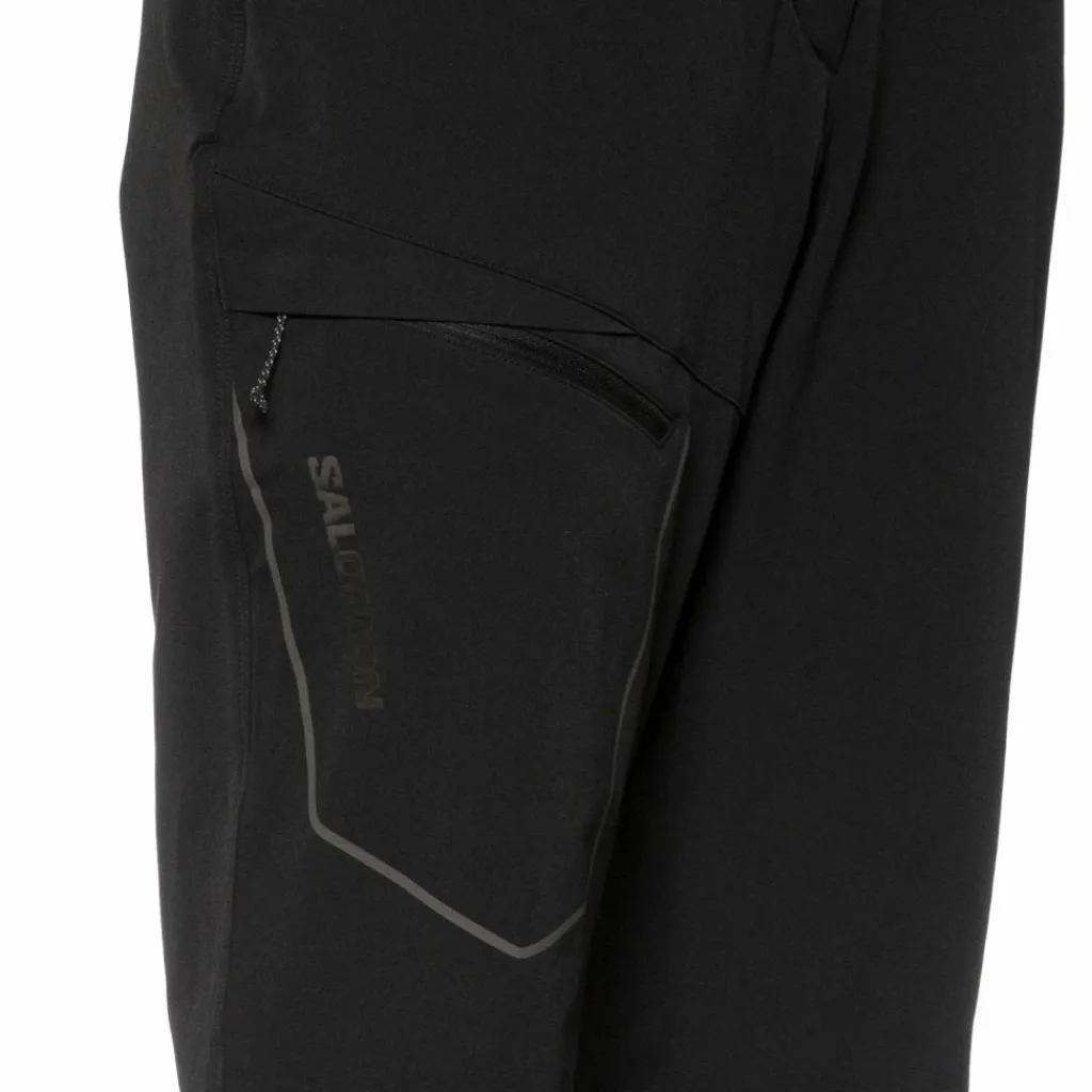 Salomon Hosen<· WAYFARER WARM deep black