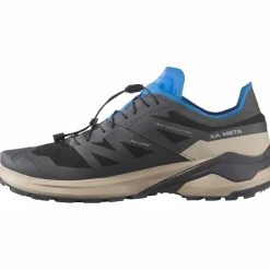 Salomon Multifunktionsschuhe|Wanderschuhe<· XA META MADE IN FRANCE black-oxford tan-french blue