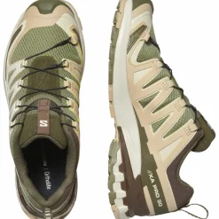 Salomon Wanderschuhe|Nordic Walking<· XA PRO 3D V9 deep lichen green-safari-dark earth