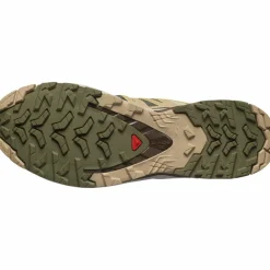 Salomon Wanderschuhe|Nordic Walking<· XA PRO 3D V9 deep lichen green-safari-dark earth