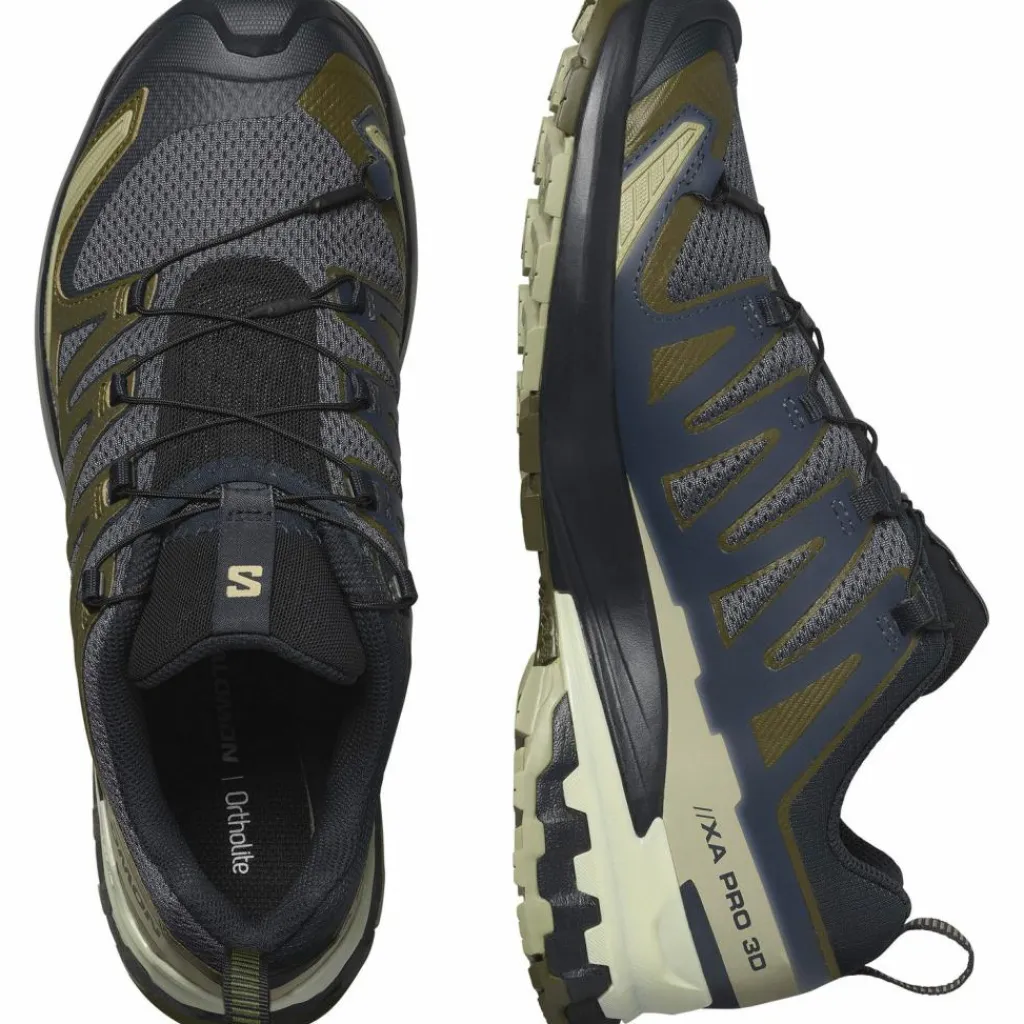 Salomon Wandern|Nordic Walking<· XA PRO 3D V9 india ink-olive night-aloe wash