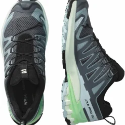 Salomon Wandern|Nordic Walking<· XA PRO 3D V9 turbulence-iced aqua-patina green