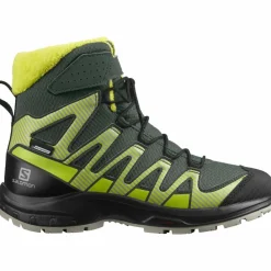 Salomon Wanderschuhe<· XA PRO V8 WINTER urban chic-black-evening primrose