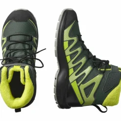 Salomon Wanderschuhe<· XA PRO V8 WINTER urban chic-black-evening primrose