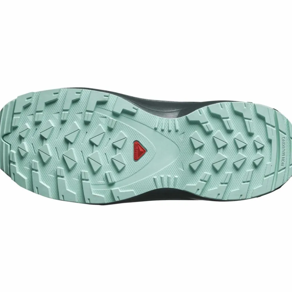 Salomon Wanderschuhe<· XA PRO V8 WP tanager turquoise-india ink-sunny lime