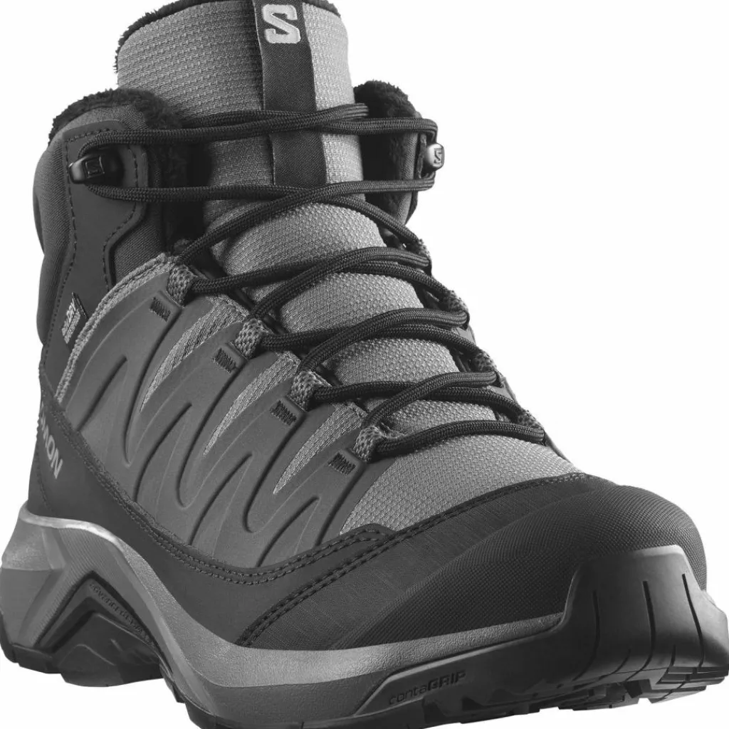 Salomon Winterschuhe|Boots & Stiefel<· X-ADVENTURE COLDRUSH WP castlerock-black-phantom