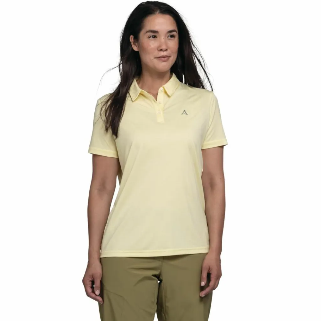 Schöffel Klettern<· CIRC Polo Shirt Tauron L 5105 - gelb